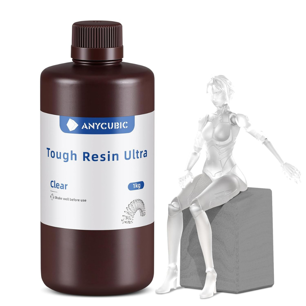 Anycubic Tough Resin Ultra (Clear) 1KG